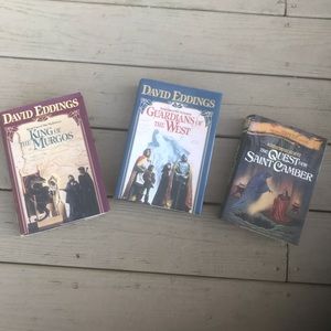 3 Hard cover Fantasy books